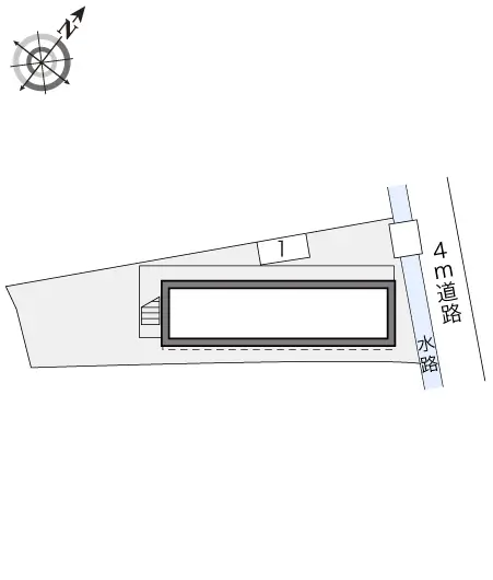 ★手数料０円★岡山市北区三手　月極駐車場（LP）